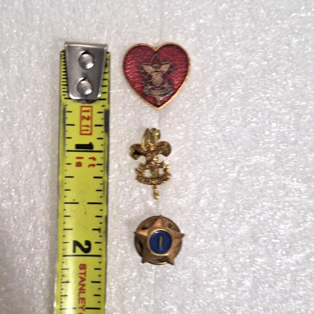 Vintage Boy Scouts Of America Parent Pin‎ Lot of 3